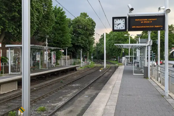 Gleisbauarbeiten auf der Kaiserswerther Straße ab 24. Mai: Busse statt Bahnen auf den Linien U78 und U79