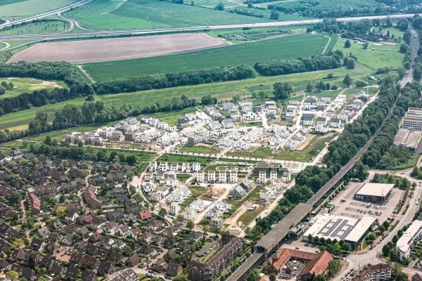 Am Alten Angerbach: Endausbau im Neubaugebiet