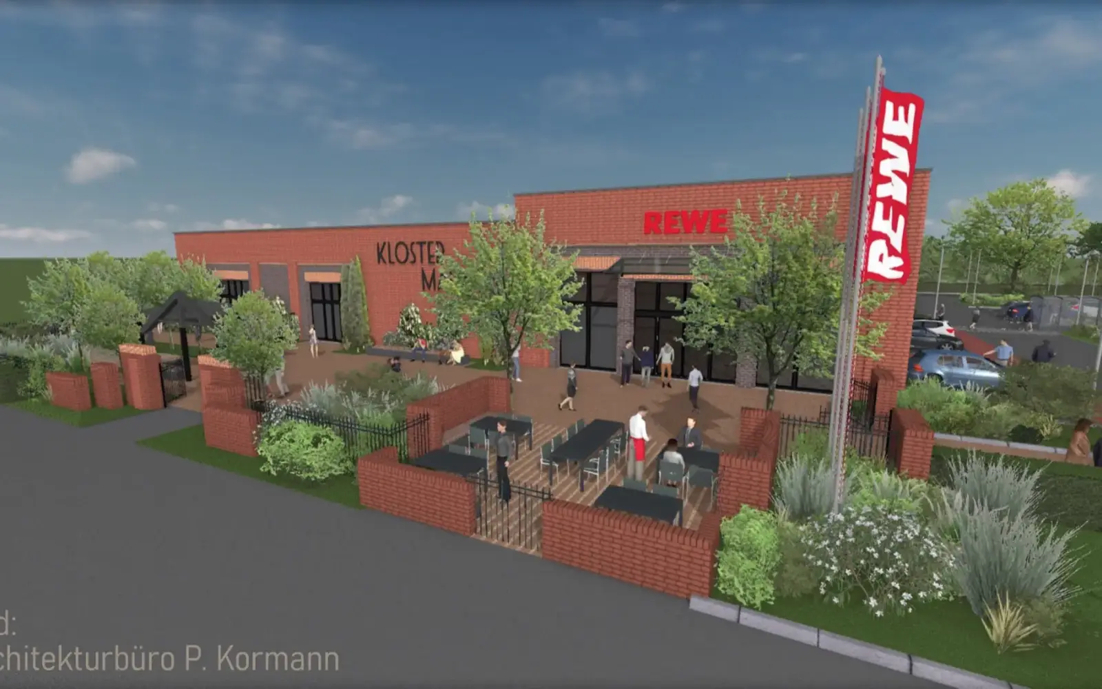 Rahmerbuschfeld: REWE wird den neuen Nahversorger selbst bauen