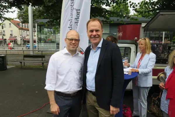Der Oberbürgermeister stellt sich seinen Bürgern