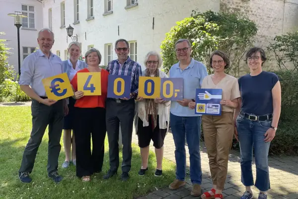 Lions Club Düsseldorf-Kaiserswerth unterstützt Hospizgruppe Kaiserswerth mit großzügiger Spende