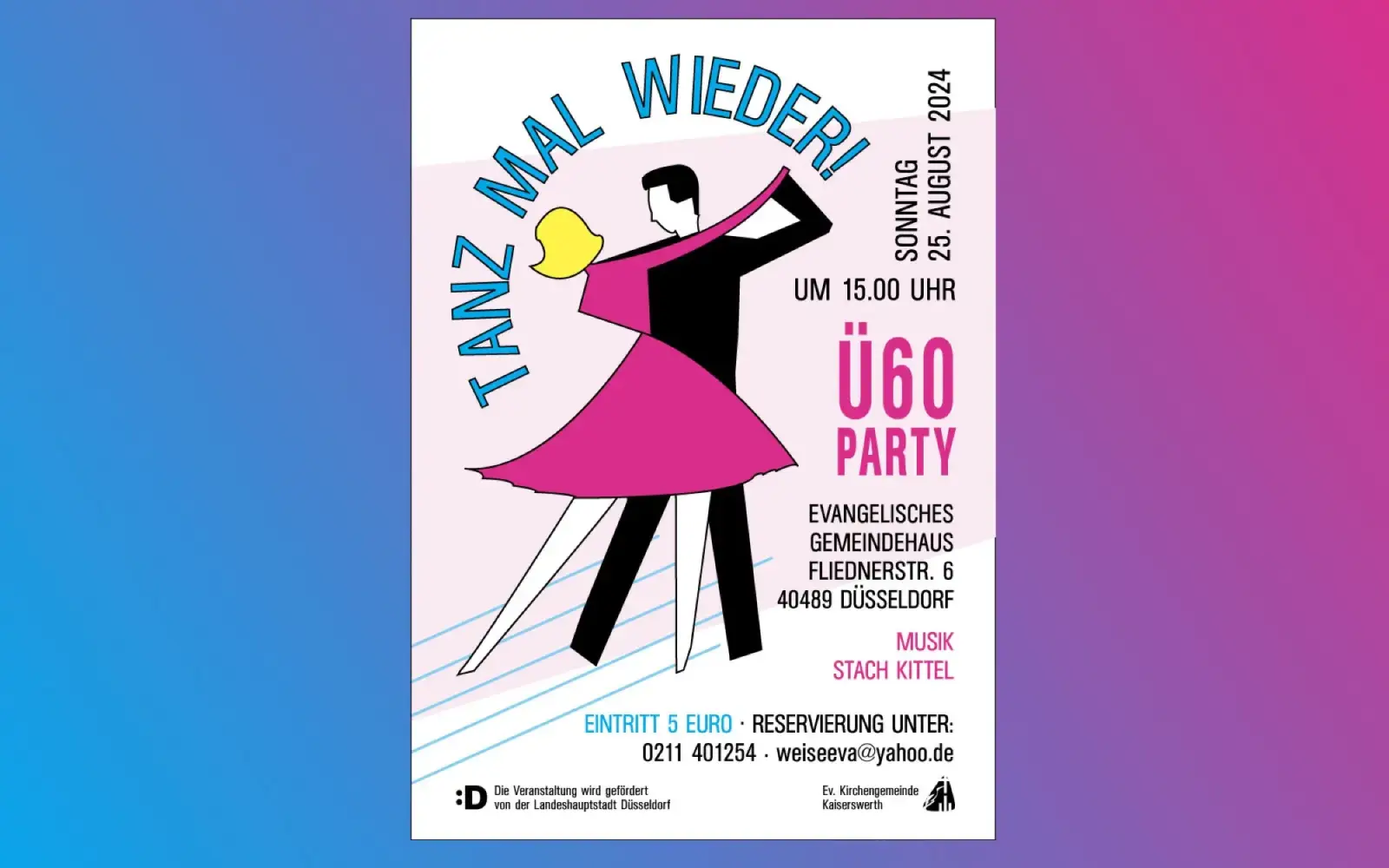 Ü60-Party in Düsseldorf Kaiserswerth