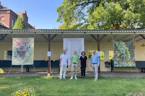 Kunstausstellung von Alfonso Hüppis Meisterschüler in Kaiserswerth