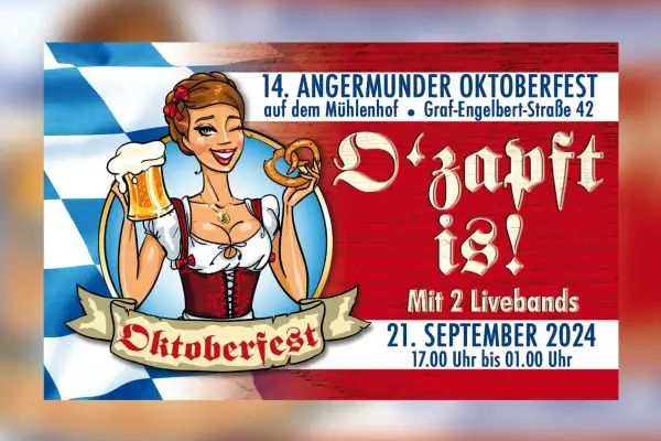 Oktoberfest in Angermund: 14. Jubiläum auf dem Mühlenhof Wolff