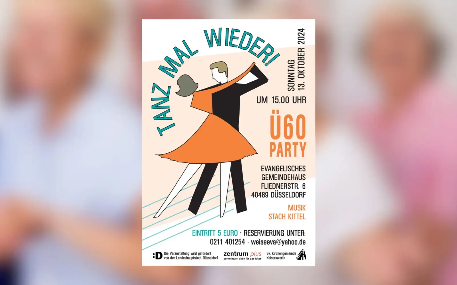 Ü60-Tanzparty in Kaiserswerth lädt zum Mitmachen ein