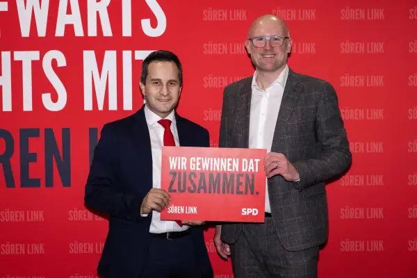 SPD Duisburg bestätigt Sören Link erneut als Oberbürgermeister-Kandidaten