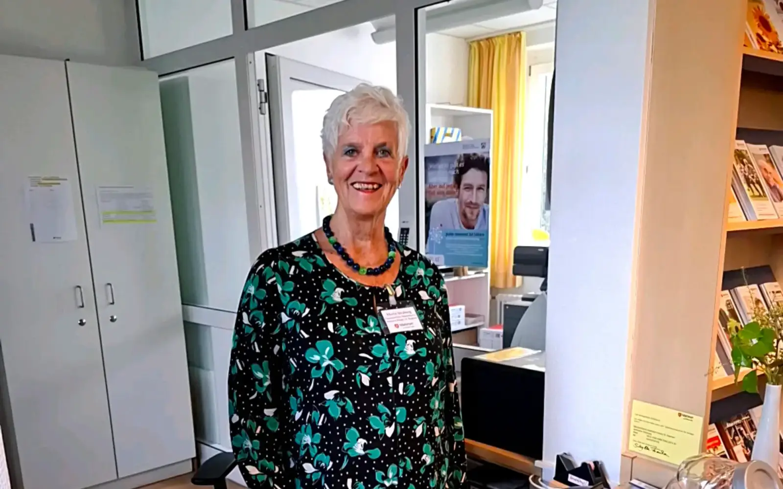 Maria Straberg engagiert sich seit zwölf Jahren ehrenamtlich im Malteser Hospiz St. Raphael in Duisburg-Huckingen. Foto: privat