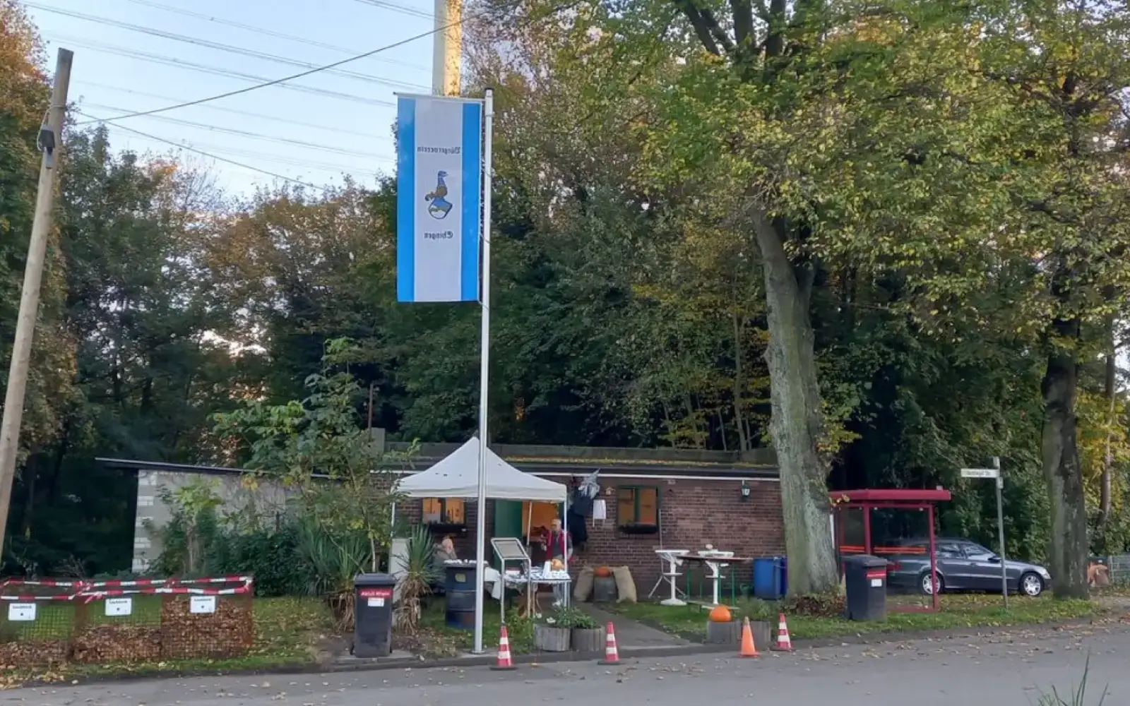 Mitglieder des Bürgervereins Ehingen hatten alles bestens für das Kartoffelfest vorbereitet. Foto: privat