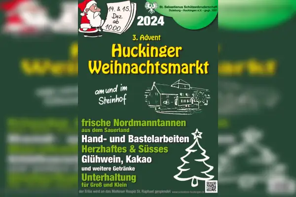 43. Huckinger Weihnachtsmarkt im Steinhof