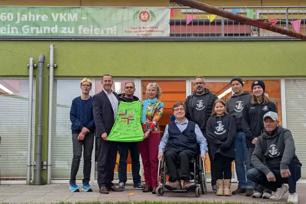 Spendenübergabe zugunsten des VKM Duisburg