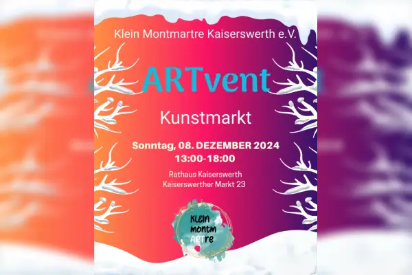 Kunstmarkt ARTvent im Kaiserswerther Rathaus