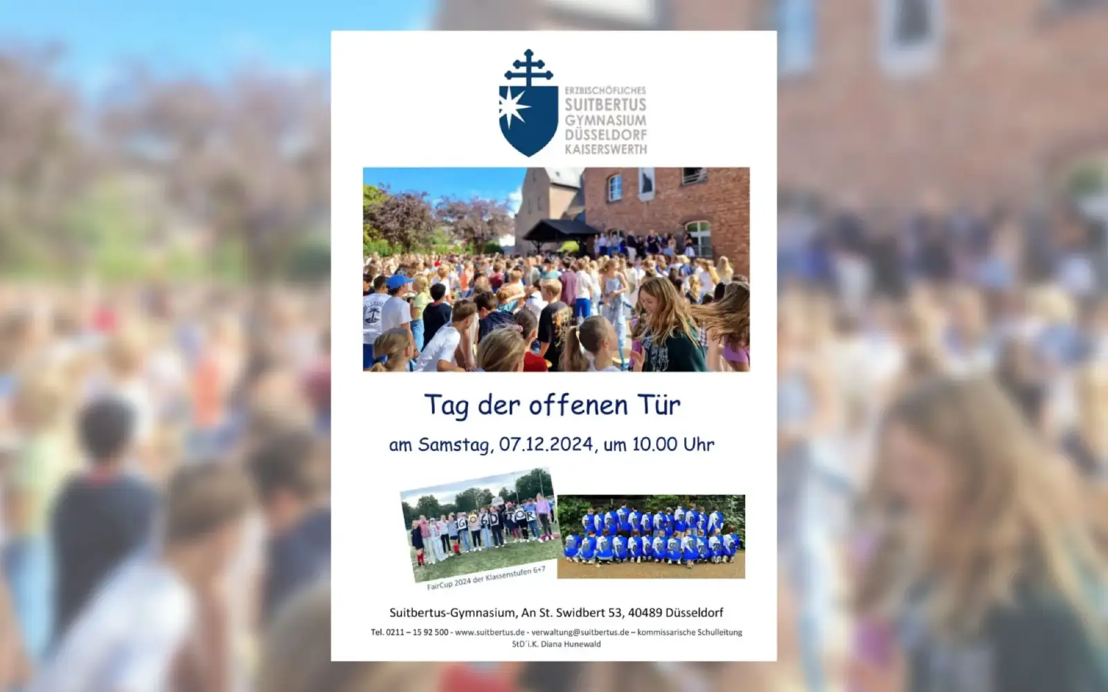 Tag der offenen Tür am Suitbertus-Gymnasium