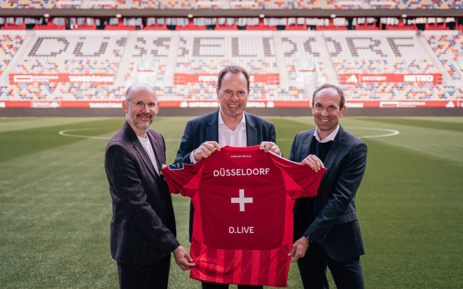 Fortuna Düsseldorf und D.LIVE: Neue Vermarktungspartnerschaft „ArenaPlus“ gestartet