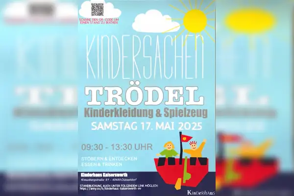 Kindersachen-Trödel im Kinderhaus Kaiserswerth
