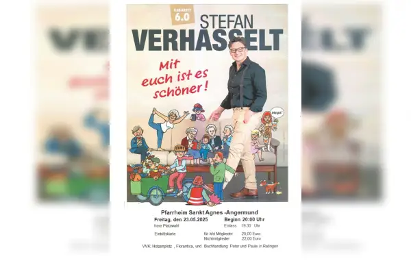 Kabarettabend mit Stefan Verhasselt
