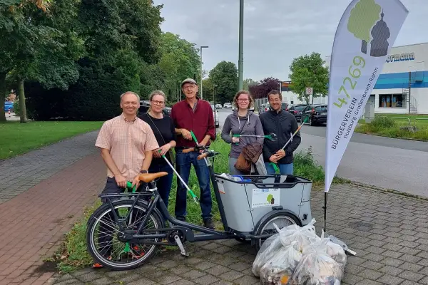 Clean-Up in Großenbaum