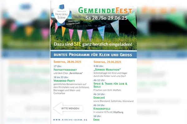 Gemeindefest in Serm