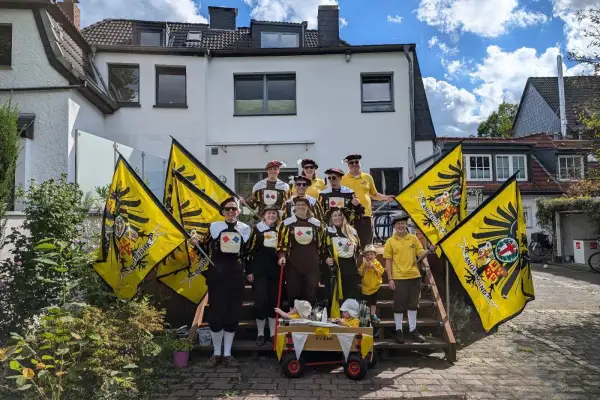 Wirf die Fahne