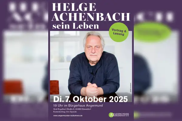 Vortrag von Helge Achenbach im Bürgerhaus Angermund