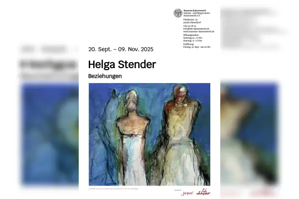 Führung durch die Ausstellung „Beziehungen“ von Helga Stender