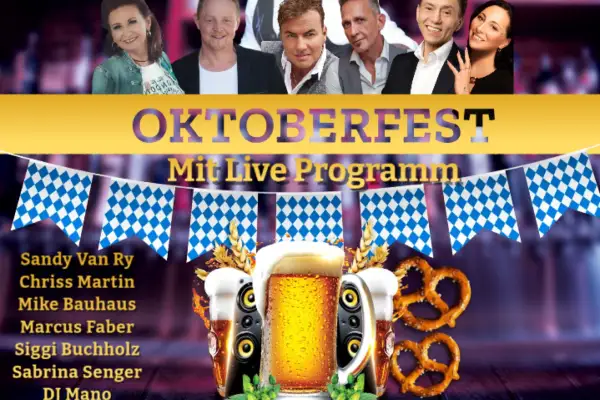 Oktoberfest mit Live-Programm in der Eventlocation MARA