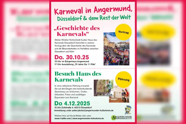 Vortrag zur Geschichte des Karnevals