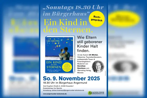 Lesung „Ein Kind in den Sternen“: Uli Michel spricht in Angermund über Trauerbewältigung