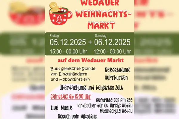 Wedauer Weihnachtsmarkt