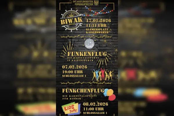 Funkenflug – Die Karnevalsparty in Kaiserswerth