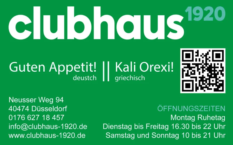 clubhaus 1920