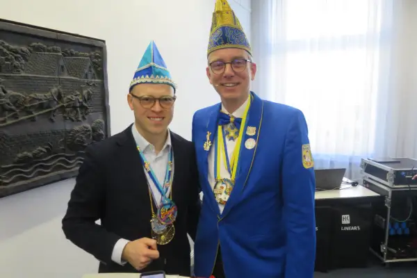Karnevalsempfang im Kaiserswerther Rathaus