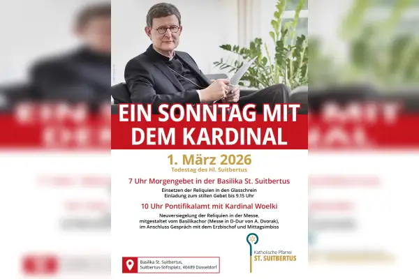 Festtag in der Basilika mit Kardinal Woelki