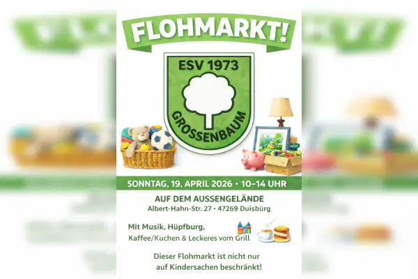 Flohmarkt ESV 1973 Großenbaum