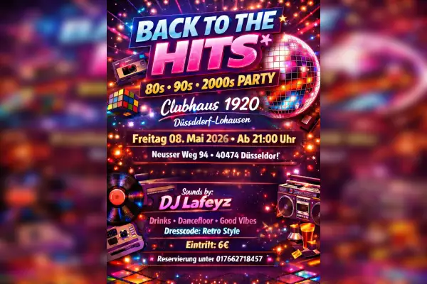 Back to the Hits im Clubhaus 1920 in Lohausen