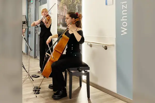 Musikalische Weltreise für Patienten der Palliativstation in Kaiserswerth