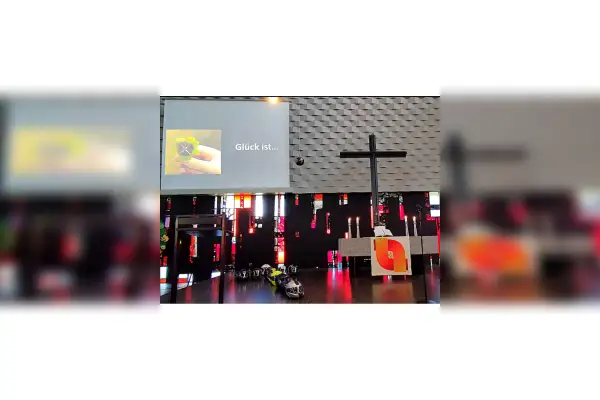 Motorrradgottesdienst in Großenbaum