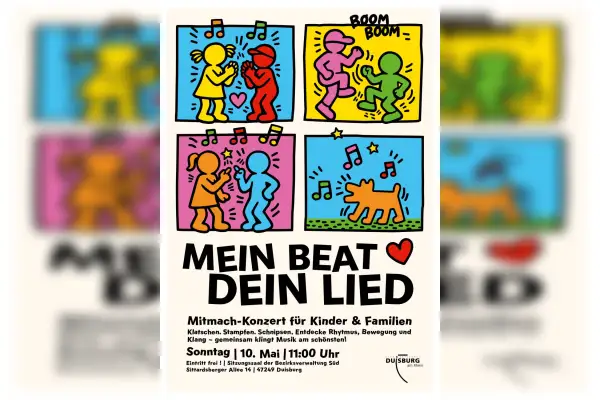 Mitmachkonzert für Kinder und Familien: „Dein Beat, mein Lied“
