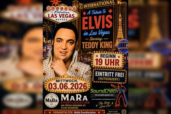 A Tribute to Elvis in Las Vegas mit Teddy King