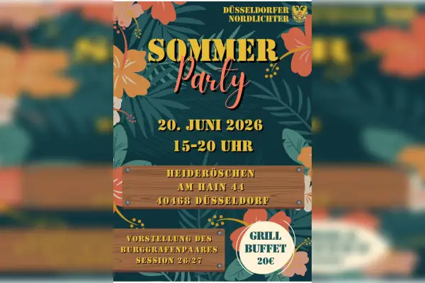 Sommerparty der Düsseldorfer Nordlichter