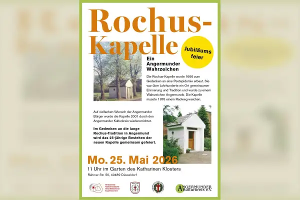 Angermund feiert 25 Jahre Rochus-Kapelle