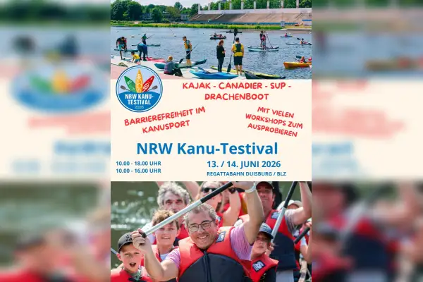 NRW-Kanu-Testival auf der Regattabahn Wedau
