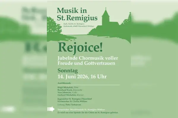 Rejoice! Festliches Chorkonzert in St. Remigius