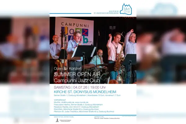 Summer Open Air mit dem Campunni Jazz Club