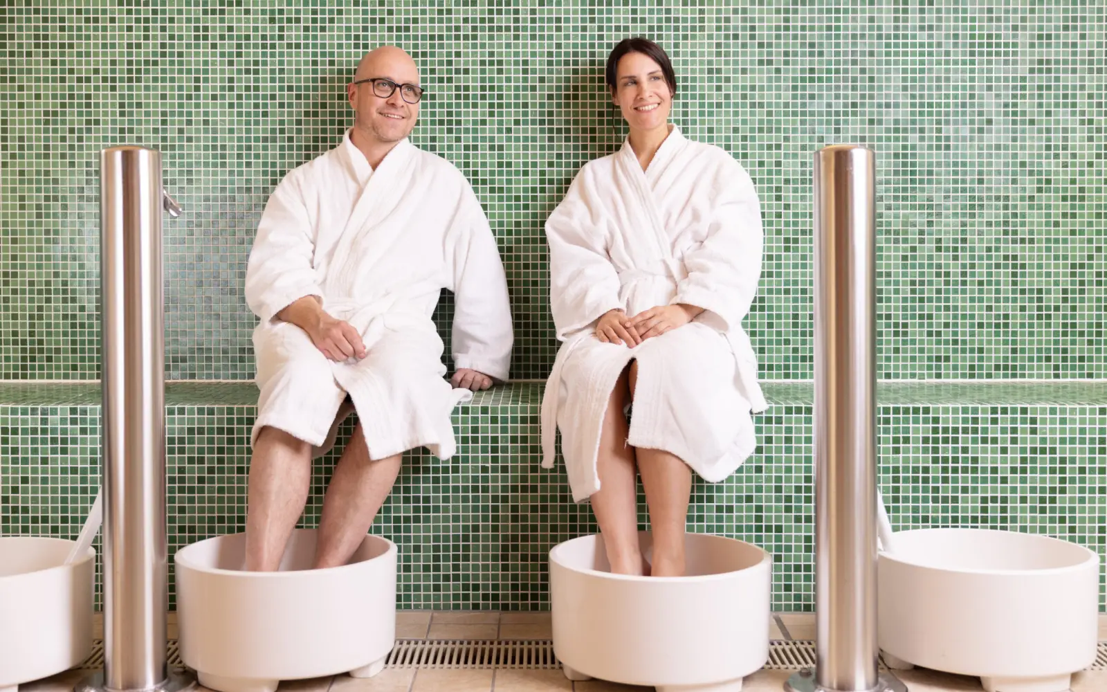 Die Sauna im Allwetterbad Lintorf geht ab dem 10. August in ihre alljährliche Instandsetzungspause. Foto: Ansgar Photography im Auftrag der Stadtwerke Ratingen GmbH