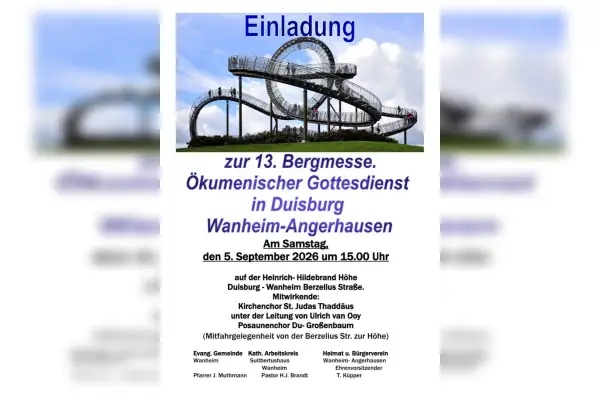 13. Bergmesse auf der Heinrich-Hildebrand-Höhe