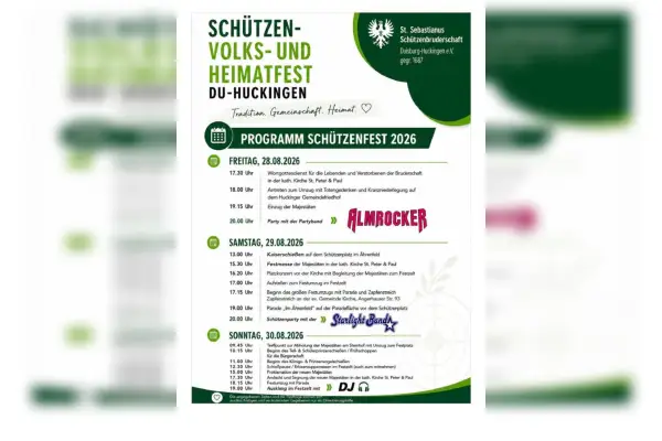 Schützen-, Volks- und Heimatfest in Huckingen