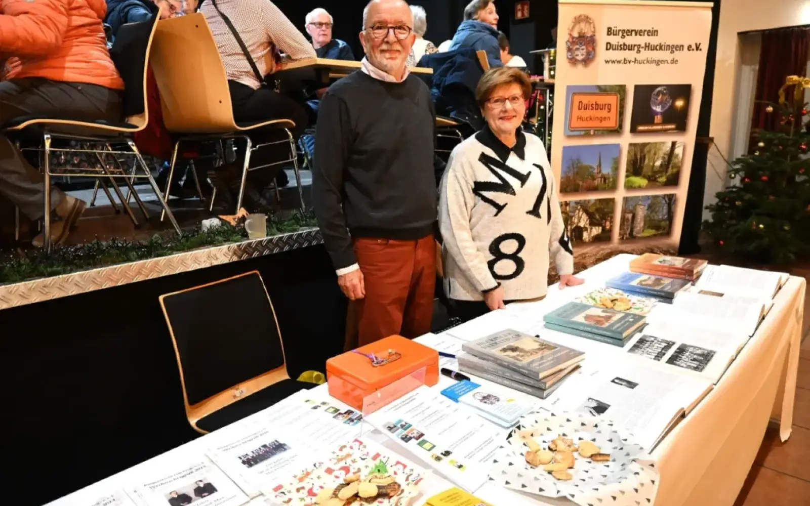 Auch der Bürgerverein Huckingen wird wieder mit einem Stand vertreten sein und über seine Aktivitäten informieren. Archivfoto: sam
