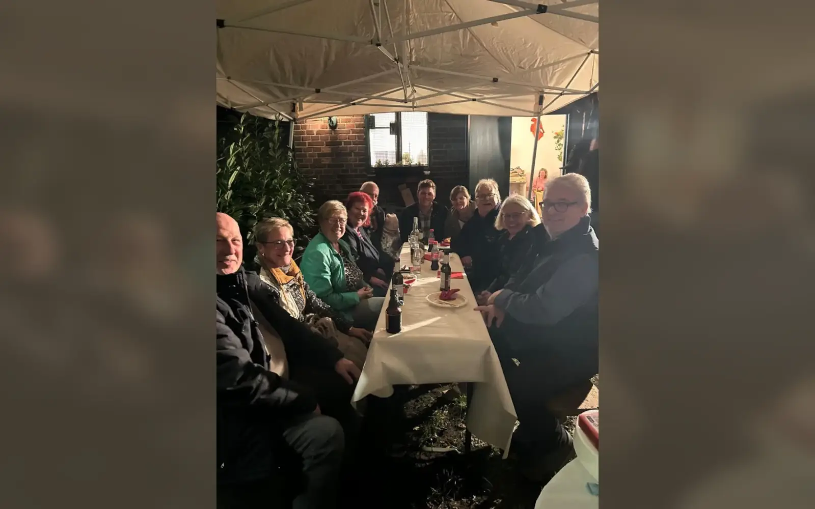 In gemütlicher Runde tauschten sich die Anwesenden aus – über eine Wiederholung wird nachgedacht. Foto: privat