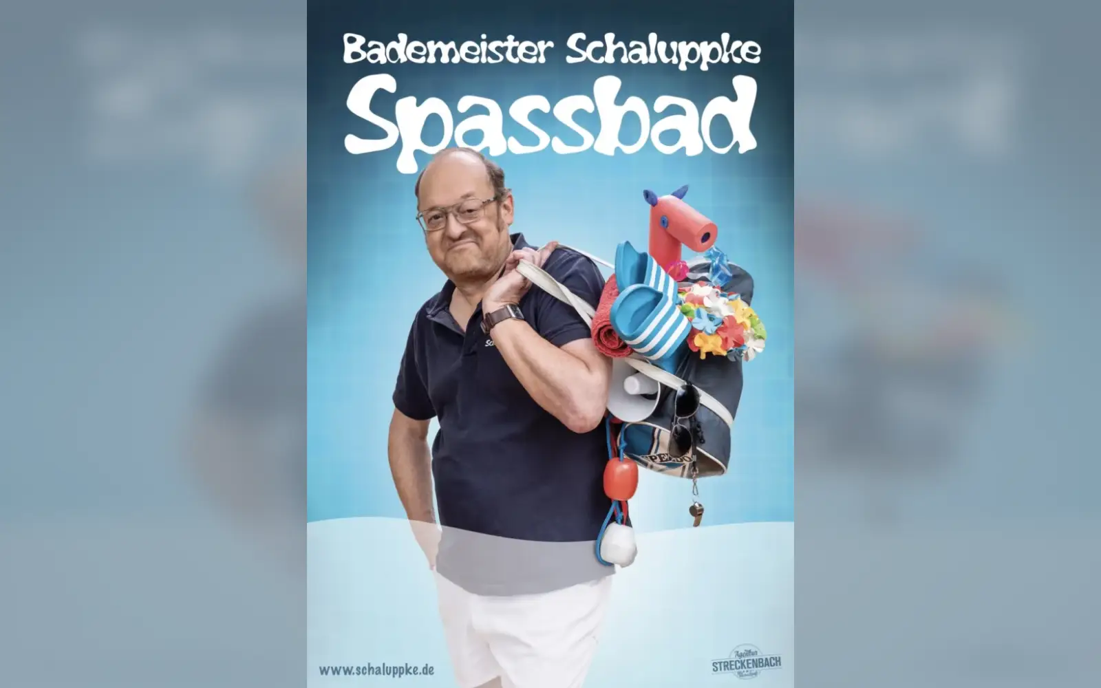 Bademeister Schaluppke kommt ins Freibad Kaiserswerth
