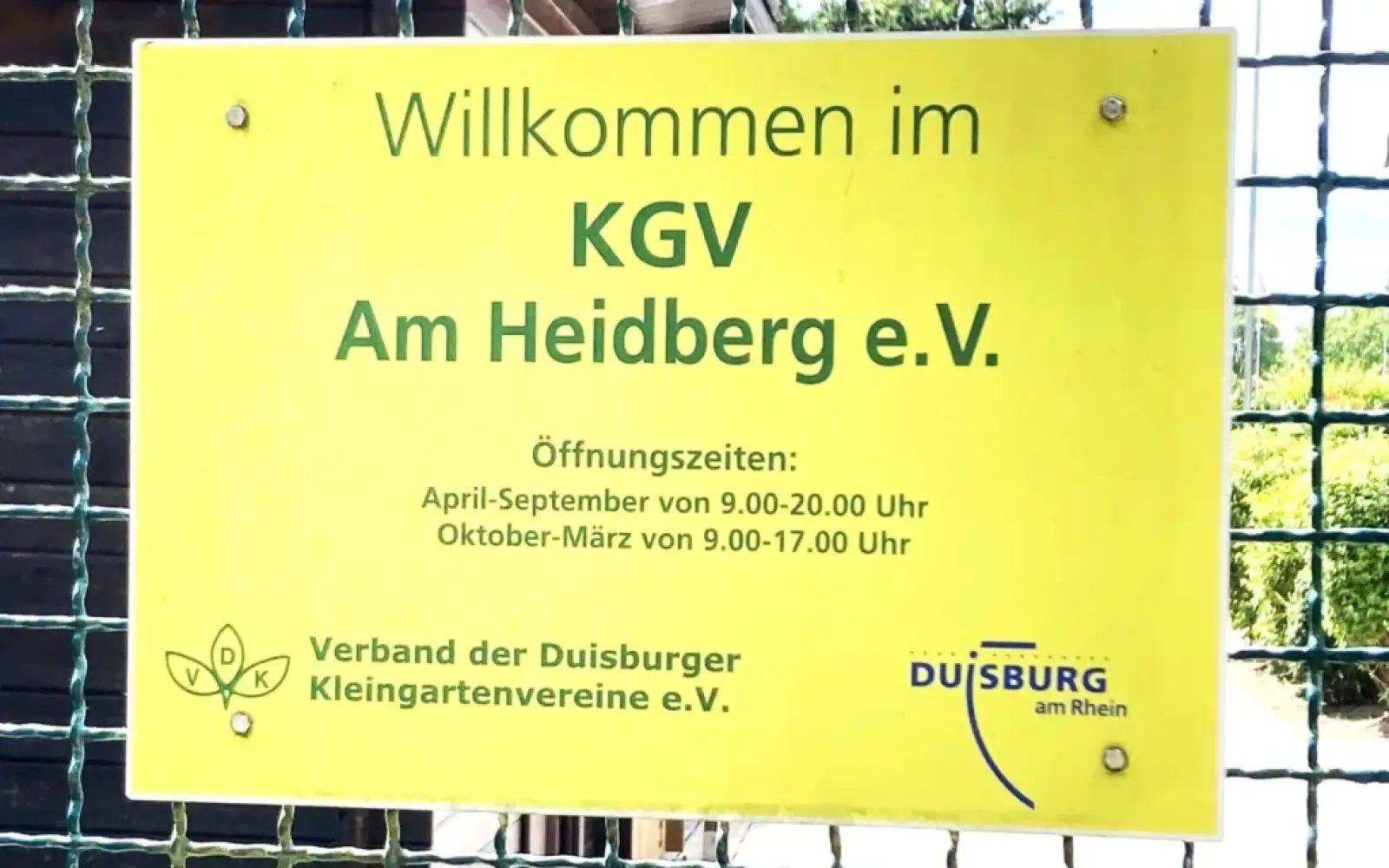 Seit 40 Jahren gibt es den KGV „Am Heidberg“. Foto: sam